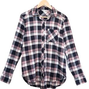 Orvis Women’s Plaid Flannel Blue/White/Pink, Medium